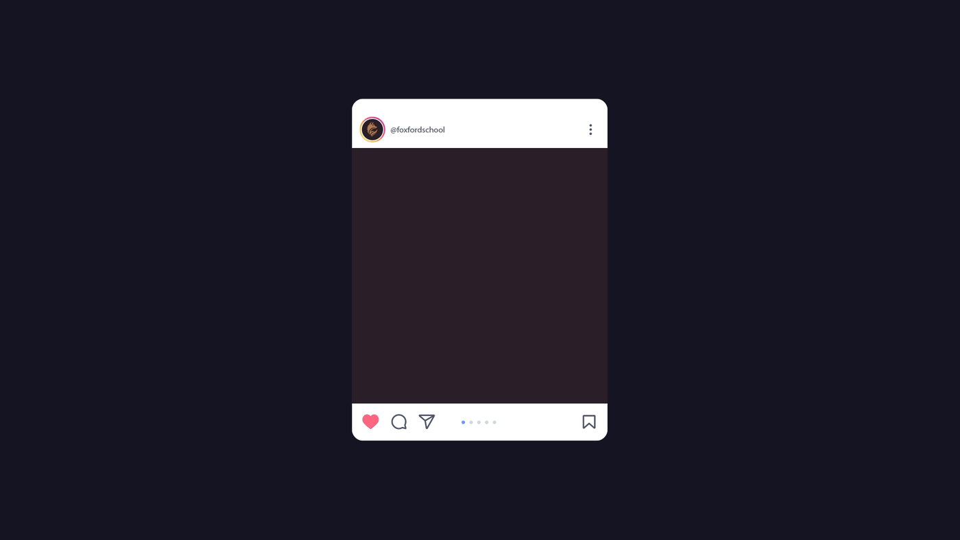 Foxford Brand Social Post